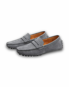 Herren Elegante Loafer Schuhe | Stilvoller Loafer in Grau
