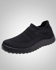 Jürgen | Herren Bequeme Slip-On Sneaker in Schwarz