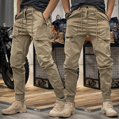 Marc | Elastische Cargo-Hose in Khaki