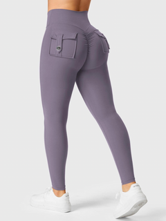 Zerovix | Atmungsaktive Leggings für Damen Sommer Fit in Violett