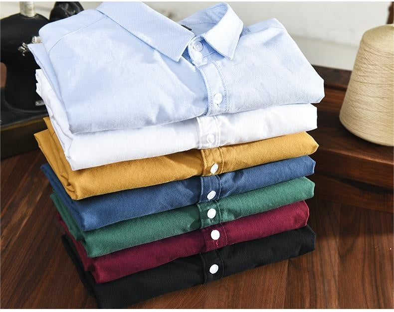 Archer - Atmungsaktives Herren Oxford-Hemd aus Baumwolle