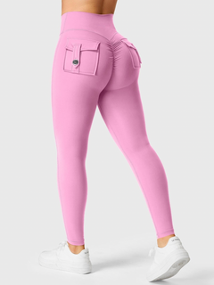 Zerovix | Atmungsaktive Leggings für Damen Sommer Fit in Rosa
