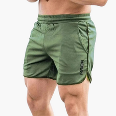 Schnelltrocknende Badeshorts - Herren Schwimmshorts mit Stretch in Grün