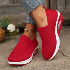 Nancy - Orthopädische Schuhe zur Schmerzlinderung in Rot