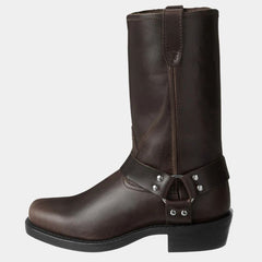 Vintage Cowboystiefel für Damen in Dunkelbraun
