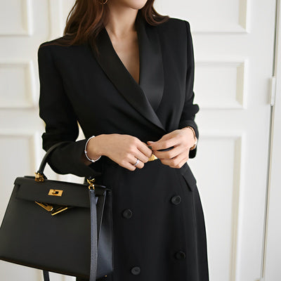 Natille - Langes Blazerkleid für Damen