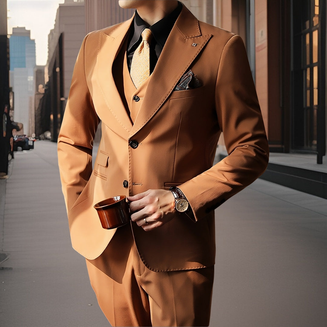 Herren Premium Hochzeitsgast Anzug | Dreiteilig