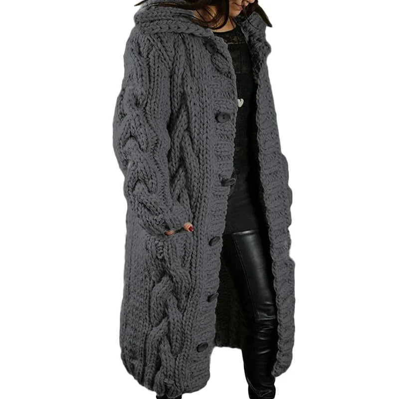 Meghan - Dicke Strickjacke