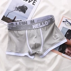 Ralphmattew HELLO Boxershorts Vereinigte Schmuckstücke in 6er-Pack Grau + 2 Gratis