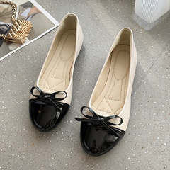 Haven - Trendige Damenschuhe mit Schleifenverzierung in Beige