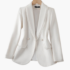 Lieselotte | Gemütlicher Strickblazer in Beige