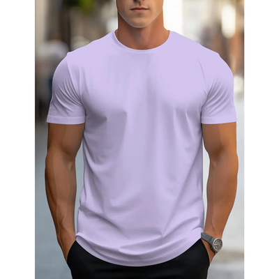 Brian - Klassisches Herren-T-Shirt mit kurzen Ärmeln