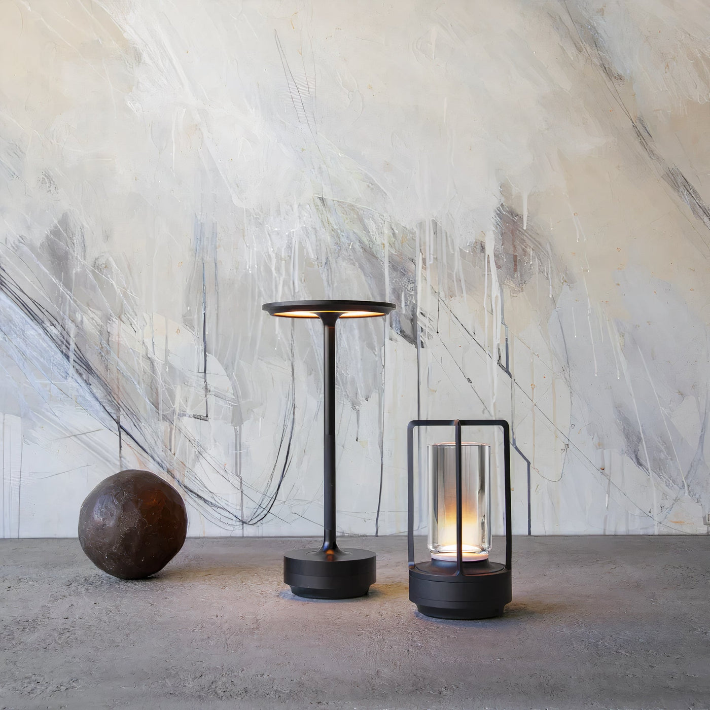 Glimmer - Design-Tischlampe