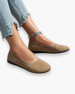 Damen Bequeme Schlupfschuhe | Stilvoll und Ergonomisch in Khaki