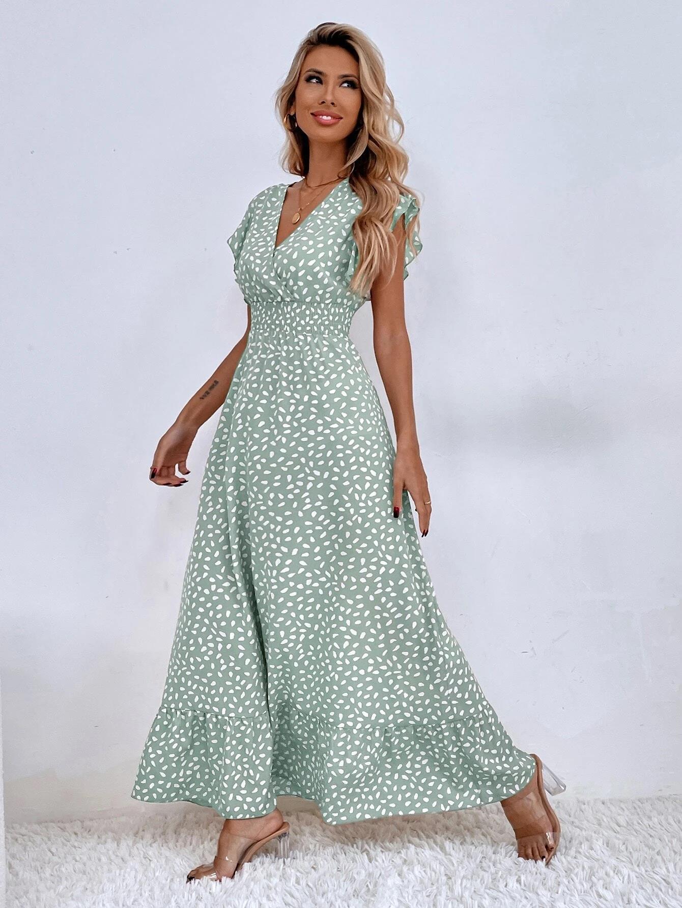 Isabella - A-Linien-Kleid - Puffärmel