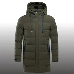 Felian- Herren-Winterjacke | Zeitlos und robust in Armeegrün