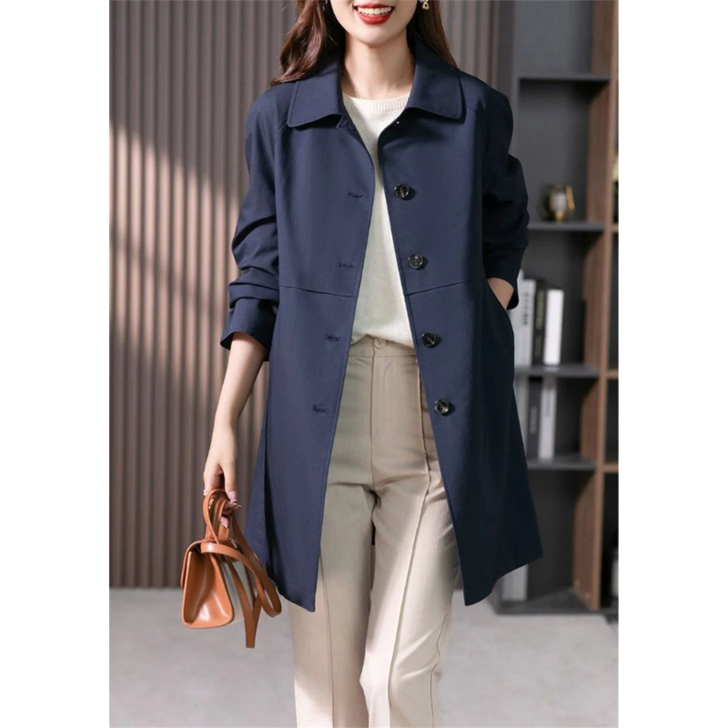 Damen Wasserdichter Trenchcoat | Lässig