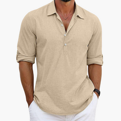 Richard | Klassische Hemd in Beige