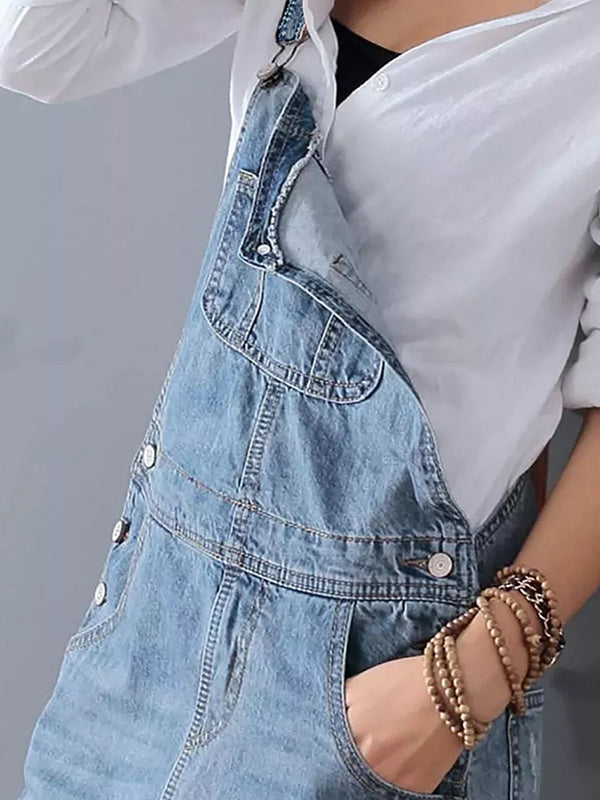 Overallkleid mit Verstellbaren Trägern für Damen