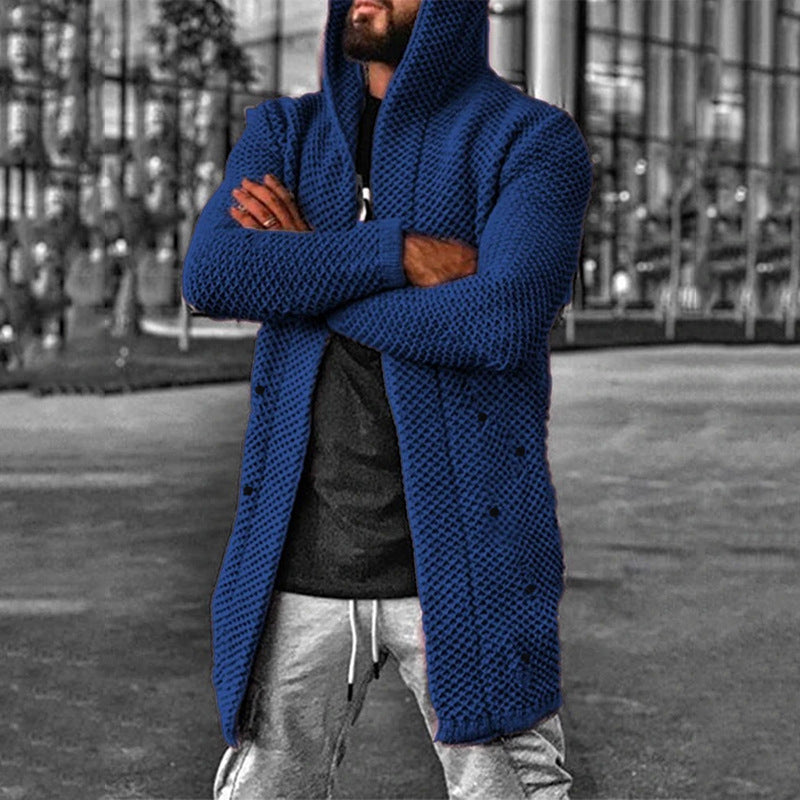 Strickjacke mit Kapuze für Männer