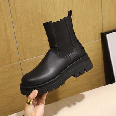 Chunky Sohle Stiefeletten für Damen