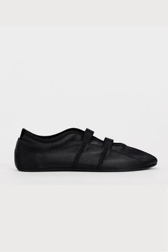 Marisa® | Satin-Ballerinas in Schwarz