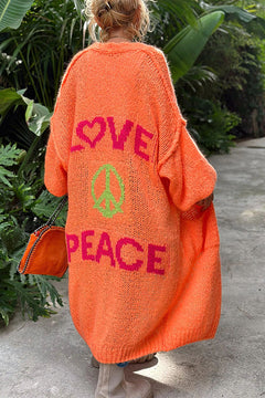 HarmonyHug - Hippie-Weste in Orange
