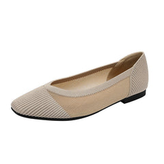 Bequeme Ballerina in beige