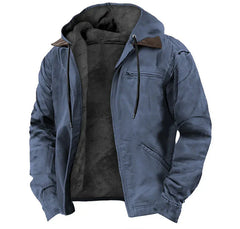Wilhelm™ - Elegante Jacke für den Herbst und Winter. in Blau