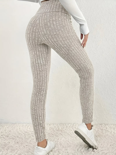 Dafina | Elegante Fleecegefütterte High-Waist Leggings