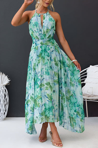 Wilhelmina®️ | Maxikleid Eleganz im Fluss
