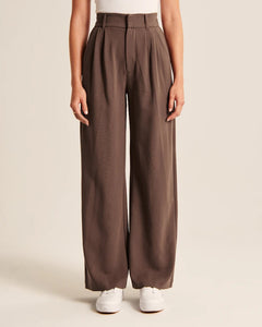 Nariko | Weitem hosen in Braun