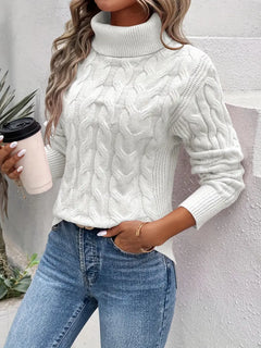 Vicky™ | Knit Sweater in Weiß