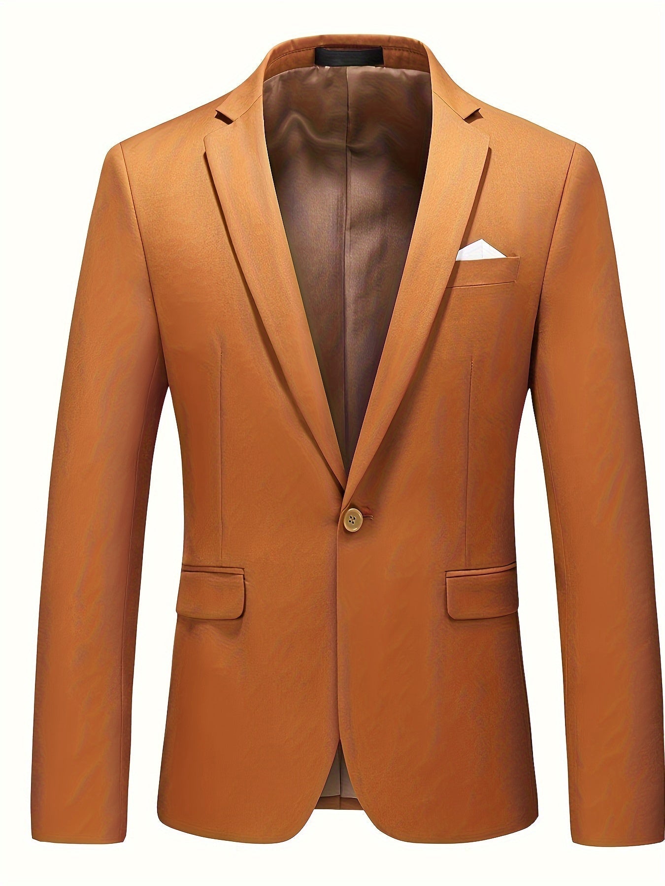 Charlie - Klassischer einfarbiger Herren-Blazer