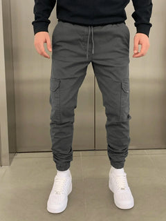 Johann™ | Stretch-Komfort-Cargohose in Dunkelgrau