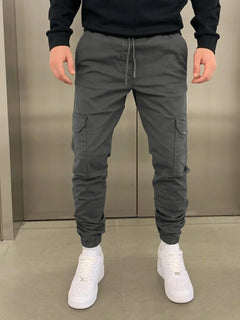 Nariko | Vallier Cargohose in Dunkelgrau