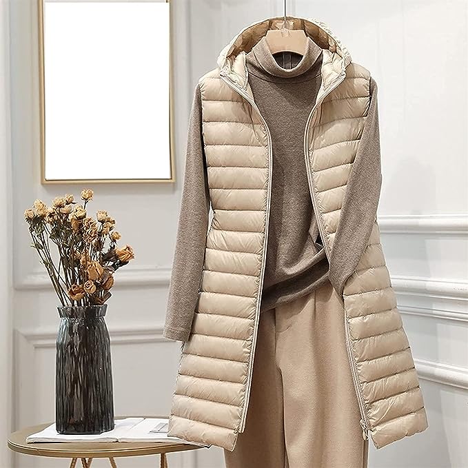 Amalie – Steppjacke mit Kapuze – Leicht