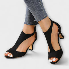 Élina – Orthopädische Pumps mit Stil in Schwartz