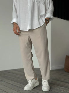 Matthew | Weiche Luxus-Hosen in Beige