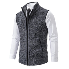Sam™ - Fleece-Weste in Dunkelgrau
