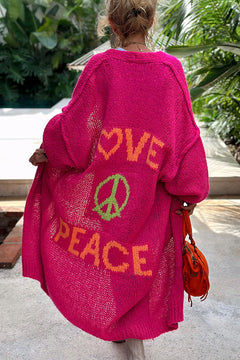 HarmonyHug - Hippie-Weste in Hellrosa