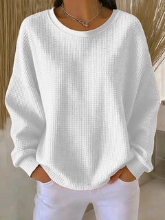 Xanthea - Softtouch-Langarmshirt in Weiß