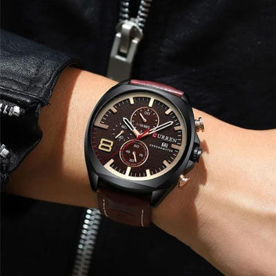 Wasserdichte Militär-Chronographen-Sportuhr