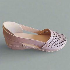Leandra | Orthopädischer Komfortschuh aus Premium-Material in Hellrosa