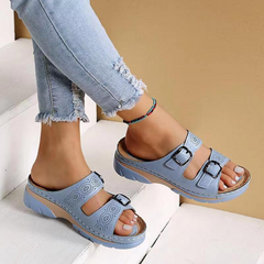 Anthea - Orthopädische Sandalen in Hellblau