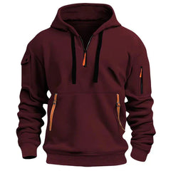 Stilvoller Hoodie 1+1 Gratis in Rot