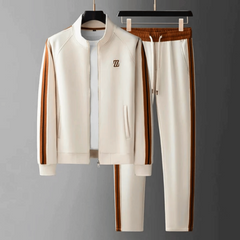 JOHAN™ | PREMIUM-TRAININGSANZUG-SET in Beige