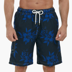 Schnelltrocknende Shorts - Herren Badeshorts mit Stretch in Marineblau