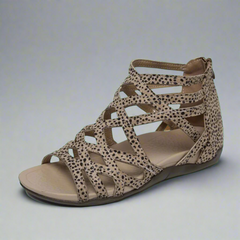 Seraphina | Elegante Sandalen mit Komforteffekt in Dunkles Leopardenmuster