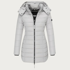 Simone™ | Wasserdichte Winterjacke für Damen in Grau